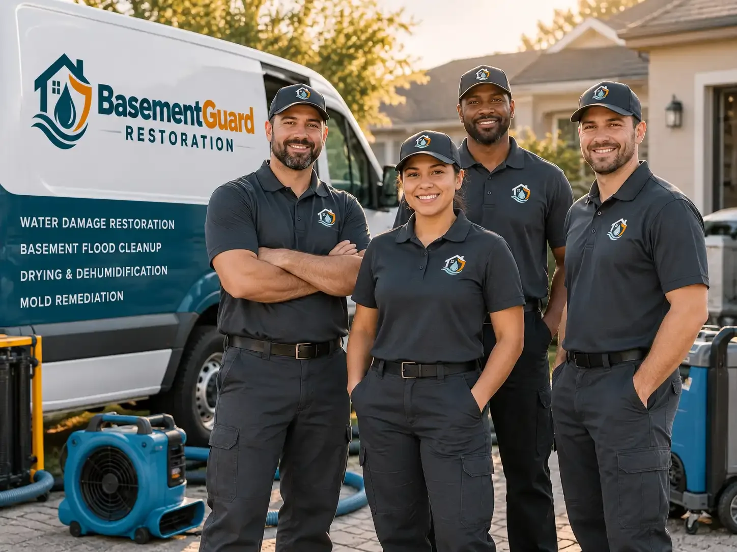 Basement Water Damage Restoration company in Rutherford College, NC